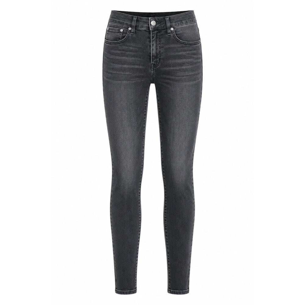 J.Crew‎ 9" Toothpick Skinny Jeans Charcoal wash High Rise Denim Size 28 preppy